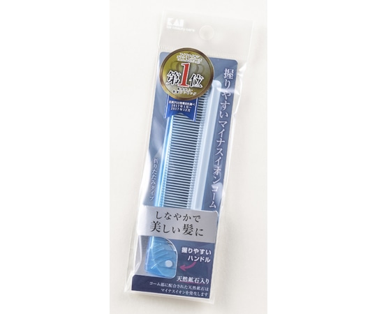貝印 マイナスイオンセットコーム（折畳） #000KQ3153 1個（ご注文単位1個）【直送品】