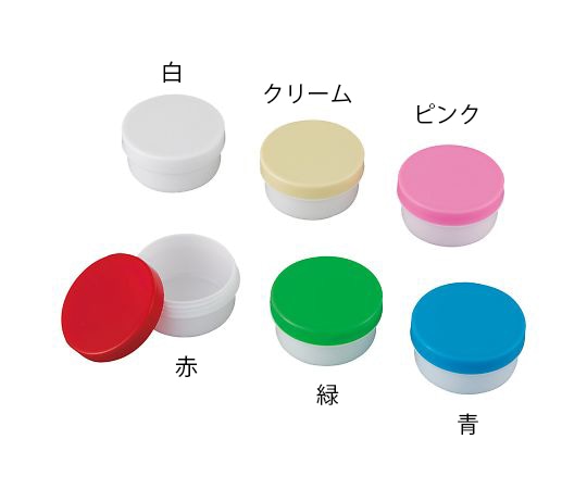 馬野化学容器 UG軟膏壺(未滅菌) 35mL 緑 100個入 3-54 1袋(ご注文単位1袋)【直送品】