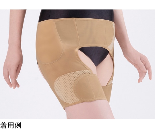 セルヴァン 接骨院の先生が監修した股関節ベルト（両足用） ベージュ LL-3L 043492004 1枚（ご注文単位1枚）【直送品】