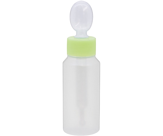 金鵄製作所 NK投薬瓶 60mL スポイト付キャップ（ライトグリーン:竹） 目盛印刷なし 1箱（200本入） B2170-900TK 1箱（ご注文単位1箱）【直送品】