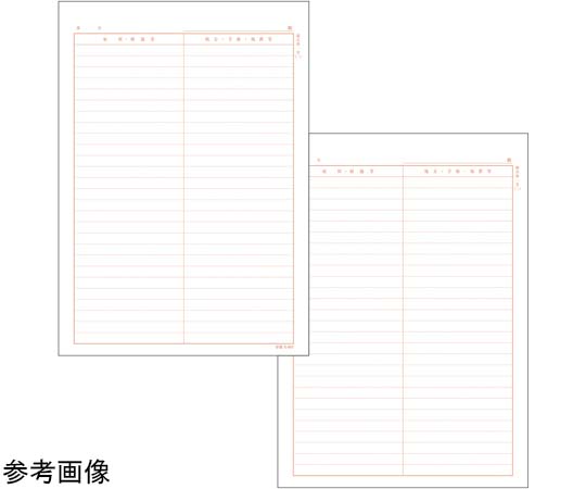 金鵄製作所 カルテ2号 B5 70kg 社保 会計なし k-003 500枚入 41021-301 1箱(ご注文単位1箱)【直送品】