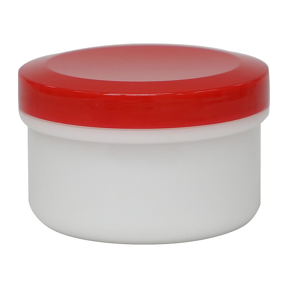 金鵄製作所 アルファ軟膏壷（軟膏容器・増量タイプ）120mL 赤 20個 ATA120-02 1袋（ご注文単位1袋）【直送品】