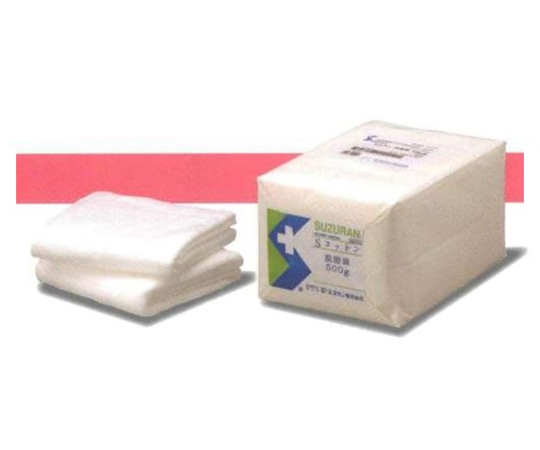 スズラン Sコットン脱脂綿 500g 紙袋 13201095 1包（ご注文単位1包）【直送品】