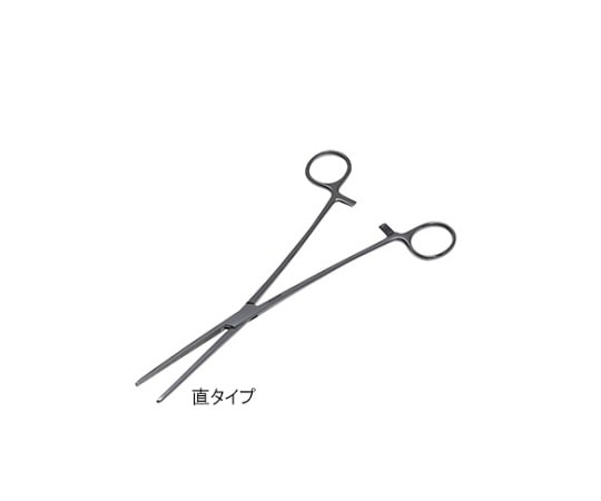 日本フリッツメディコ 止血鉗子 ロングペアン 22cm 直 F057-0866 1個（ご注文単位1個）【直送品】