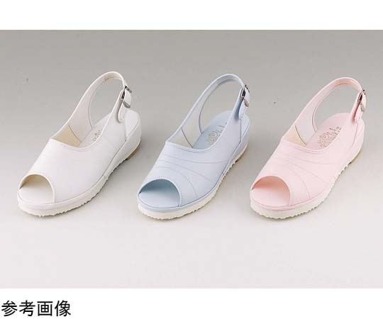 マリアンヌ製靴 ナースシューズ ホワイト 22.0cm No.8 1足（ご注文単位1足）【直送品】