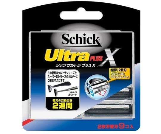 シック ウルトラプラスX替刃 9個 1個(ご注文単位1個)【直送品】
