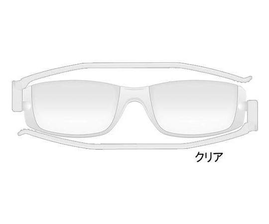 サイモン ナンニーニ 折りたたみ老眼鏡 コンパクトグラス2 1.00 クリア NCG2 1個(ご注文単位1個)【直送品】