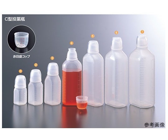 馬野化学容器 C型投薬瓶 30mL 滅菌有 1ケース（600本入） C-30 1ケース（ご注文単位1ケース）【直送品】