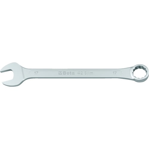 トラスコ中山 ベータ コンビネーションスパナ スリムタイプ 42SLIM 13X13mm(ご注文単位1個)【直送品】
