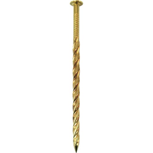 トラスコ中山 ダイドーハント SP真鍮スクリュー釘丸頭400g #12×65(ご注文単位1箱)【直送品】
