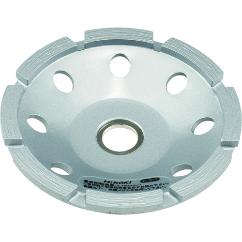 トラスコ中山 HiKOKI ダイヤモンドカップホイール 100mm シングルタイプ(ご注文単位1枚)【直送品】