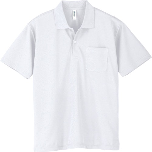 トラスコ中山 glimmer ドライポロシャツー00330-AVP-ホワイト-L（ご注文単位1枚）【直送品】