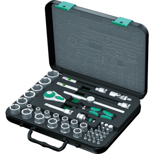 トラスコ中山 Wera 8100SB2 サイクロップラチェットセット 3/8(ご注文単位1セット)【直送品】