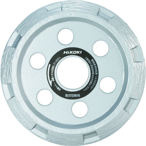 トラスコ中山 HiKOKI ダイヤカッターV溝タイプ 90×10×20mm(ご注文単位1枚)【直送品】