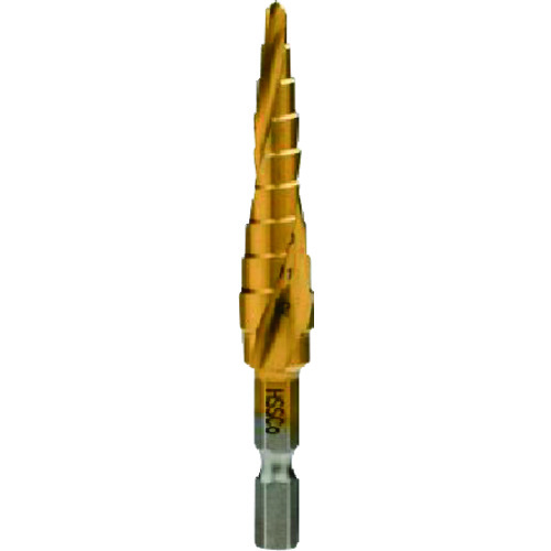 トラスコ中山 HiKOKI 段付きドリル4~12mm(ご注文単位1本)【直送品】