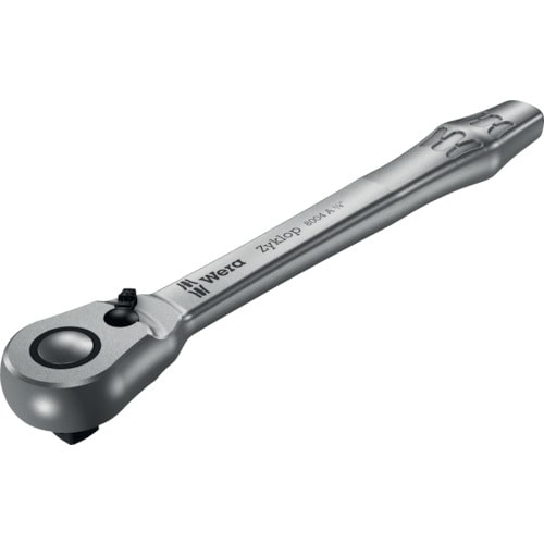 トラスコ中山 Wera 8004A サイクロップラチェット「メタル」 1/4 チェンジレバー(ご注文単位1個)【直送品】
