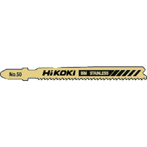 トラスコ中山 HiKOKI ジグソーブレード NO.50 92L 13山 5枚入り(ご注文単位1パック)【直送品】