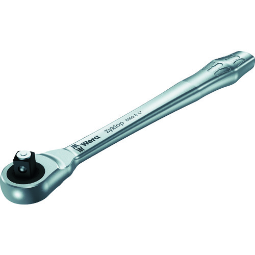 トラスコ中山 Wera 8003B サイクロップラチェット「メタル」 3/8(ご注文単位1個)【直送品】