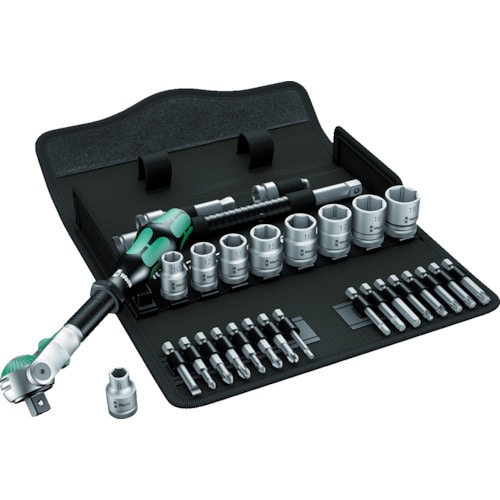 トラスコ中山 Wera 8100SB6 サイクロップラチェット「スピード」セット 3/8(ご注文単位1セット)【直送品】