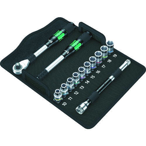 トラスコ中山 Wera 8006 SC1 サイクロップラチェット「ハイブリッド」セット 1/2(ご注文単位1セット)【直送品】