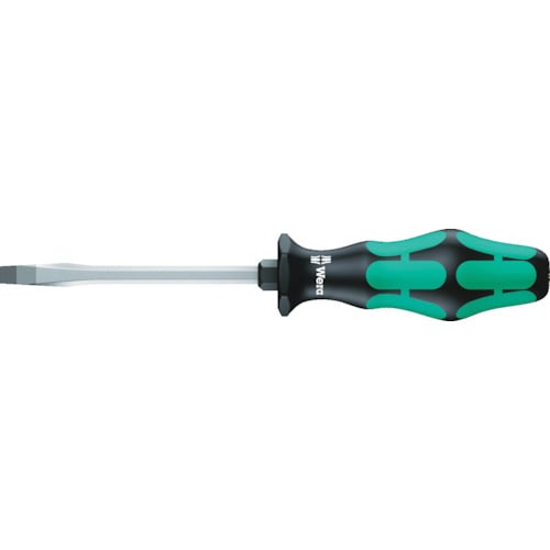 トラスコ中山 Wera マイナスドライバー クラフトフォーム 334SK 刃先6.5 軸長125mm(ご注文単位1本)【直送品】