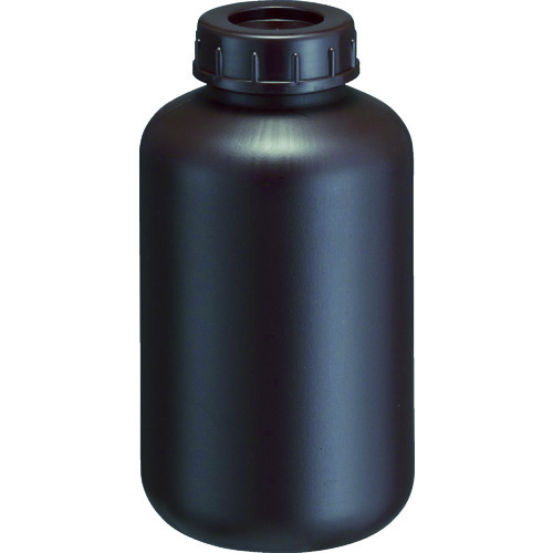 トラスコ中山 瑞穂 広口茶色瓶1L(ご注文単位1個)【直送品】