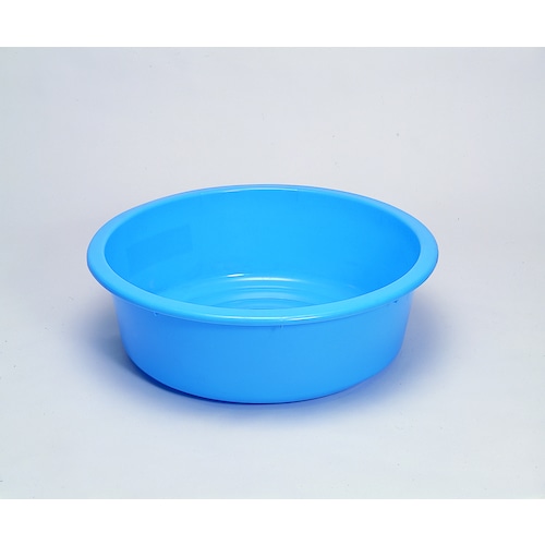 トラスコ中山 SANKO pla 501614 たらい タフタライ 52型 (32リットル) B ブルー パイ580×パイ580×180 （ご注文単位1個）【直送品】