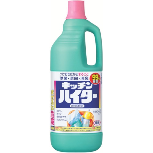 トラスコ中山 Kao キッチンハイター 大 1500ml(ご注文単位1個)【直送品】