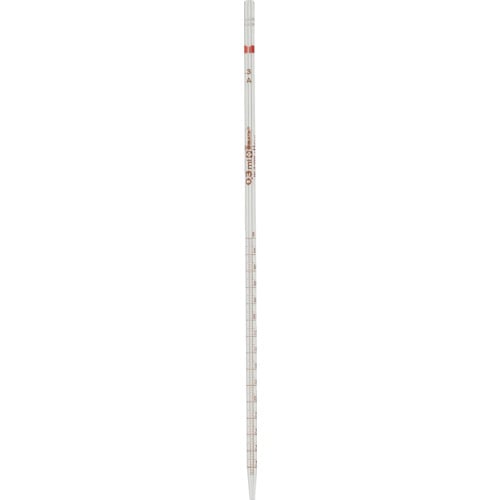 トラスコ中山 SIBATA メスピペット 先端目盛 スーパーグレード 0.3ml 橙（ご注文単位1本）【直送品】