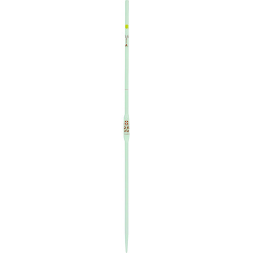 トラスコ中山 SIBATA ホールピペット スーパーグレード 2.5ml 黄（ご注文単位1本）【直送品】