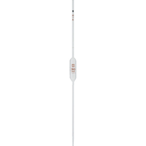 トラスコ中山 SIBATA ホールピペット スーパーグレード 30ml 黒（ご注文単位1本）【直送品】