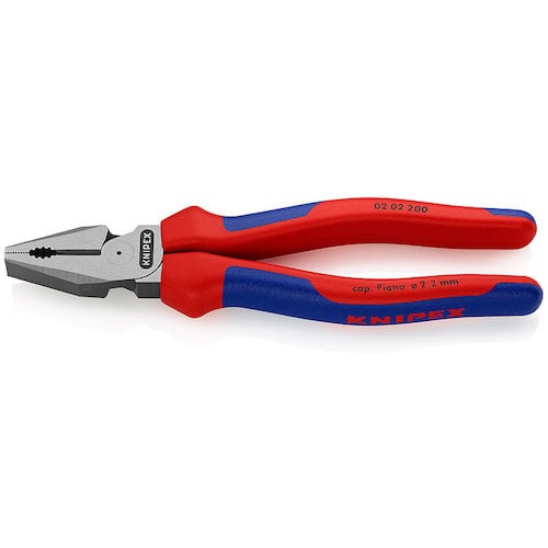 トラスコ中山 KNIPEX 強力型ペンチ 200mm 447-0206(ご注文単位1個)【直送品】