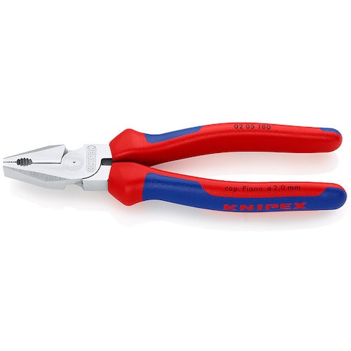トラスコ中山 KNIPEX 強力型ペンチ 180mm 497-2384(ご注文単位1個)【直送品】