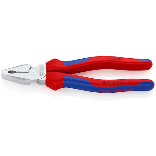 トラスコ中山 KNIPEX 強力型ペンチ 200mm 497-2392(ご注文単位1個)【直送品】