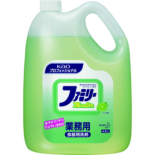 トラスコ中山 Kao 業務用ファミリーフレッシュ4.5L(ご注文単位1個)【直送品】