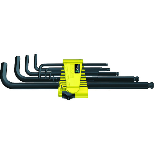 トラスコ中山 Wera 950PKL/13SZN ボールポイントヘックスキーセット(ご注文単位1セット)【直送品】