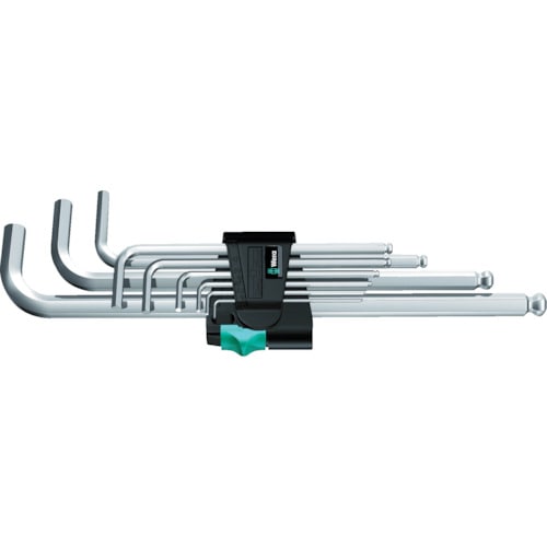 トラスコ中山 Wera 950PKL/9SMN ヘックスキーセット(ご注文単位1セット)【直送品】