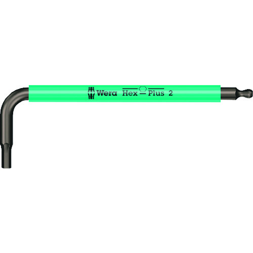 トラスコ中山 Wera 950 SPKS Hex-Plus ヘックスプラス六角レンチ 2.0(ご注文単位1本)【直送品】