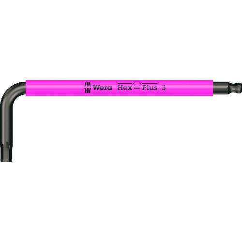 トラスコ中山 Wera 950 SPKS Hex-Plus ヘックスプラス六角レンチ 3.0(ご注文単位1本)【直送品】