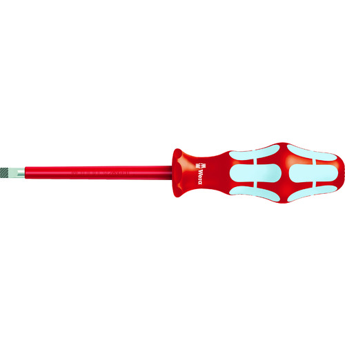 トラスコ中山 Wera 3160VDE ステンレス マイナスドライバー3.0X80(ご注文単位1本)【直送品】