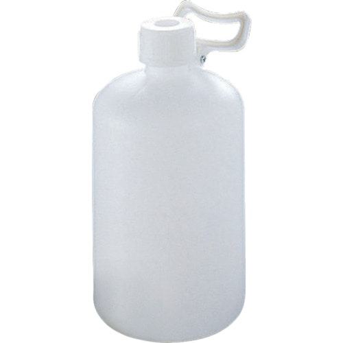 トラスコ中山 サンプラ PE取手付細口瓶 5L(ご注文単位1個)【直送品】