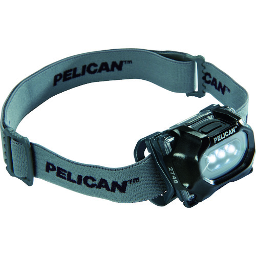 トラスコ中山 PELICAN 2745 ヘッドアップライト 黒(ご注文単位1個)【直送品】