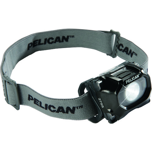 トラスコ中山 PELICAN 2755 ヘッドアップライト 黒(ご注文単位1個)【直送品】