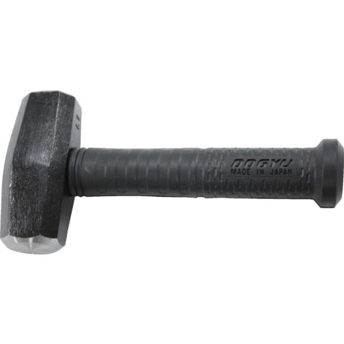 トラスコ中山 DOGYU パイプ柄石頭鎚ショート 0.9kg(ご注文単位1本)【直送品】