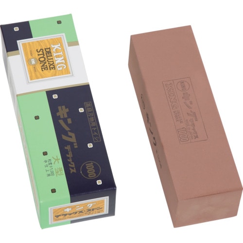 トラスコ中山 キング砥石 キングデラックス大型(1000) 209×70×60(ご注文単位1個)【直送品】