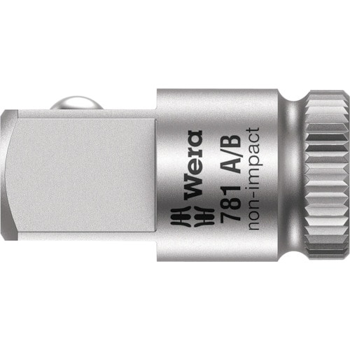 トラスコ中山 Wera 781/A ソケットアダプター 1/2 1/4 342-5734(ご注文単位1個)【直送品】