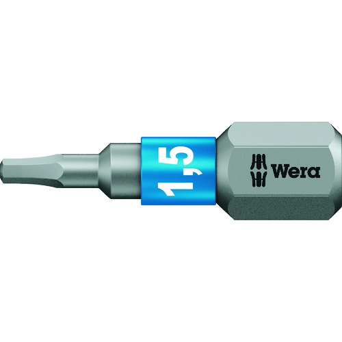 トラスコ中山 Wera 840/1 BTZ ヘックスプラスビット 1.5 x 25 mm(ご注文単位1本)【直送品】