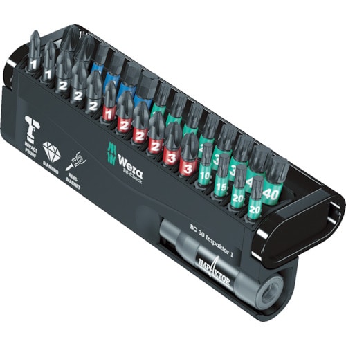 トラスコ中山 Wera 889/4 ダイヤモンド ビットチェック 30本(ご注文単位1セット)【直送品】
