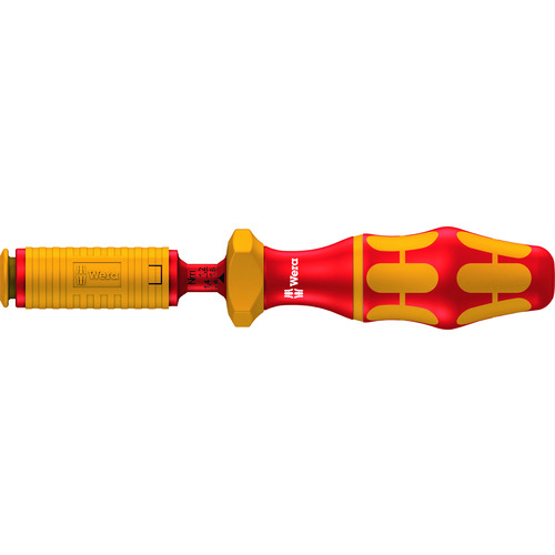 トラスコ中山 Wera 7444 VDE絶縁トルクドライバー(プレセット)1.7~3.5Nm(ご注文単位1本)【直送品】