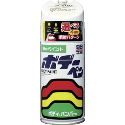 トラスコ中山 ソフト99 ボデーペン(メタリック・マイカ) T-093 白(ご注文単位1本)【直送品】